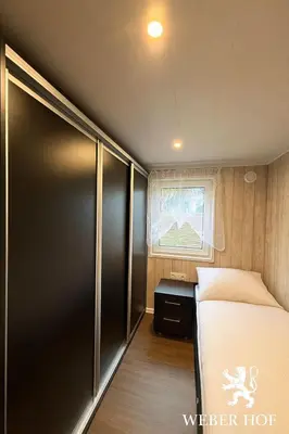 Ein Bett oder Betten in einem Zimmer der Unterkunft Weber Hof