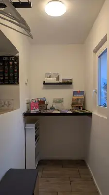 Küche/Küchenzeile in der Unterkunft Haus am Borsberg