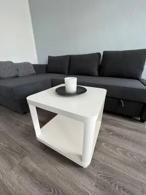 Ein Sitzbereich in der Unterkunft Zentrale Maisonette - 4 Personen