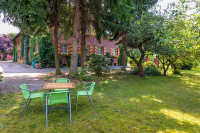 Ein Garten an der Unterkunft Ferienwohnung Josephine