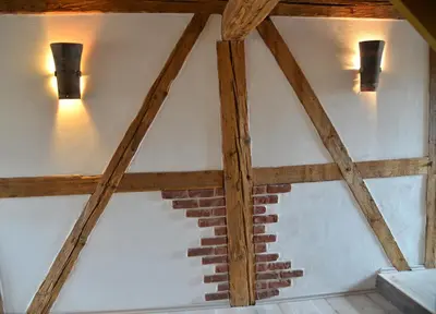 Grundriss der Unterkunft Ferienhaus mit 2 Schlafzimmern in Grimma nahe Mulderadweg