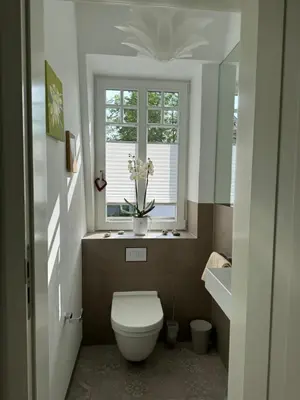 Ein Badezimmer in der Unterkunft Romantik Idyll am Tiefental