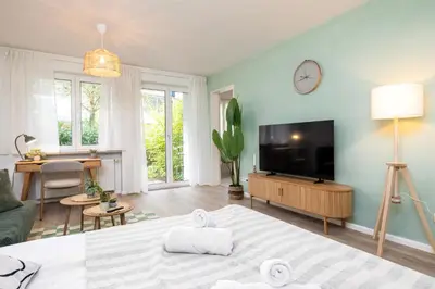 TV/Unterhaltungsangebot in der Unterkunft Luna Suite I TOP Lage I Terrace I Stellplatz
