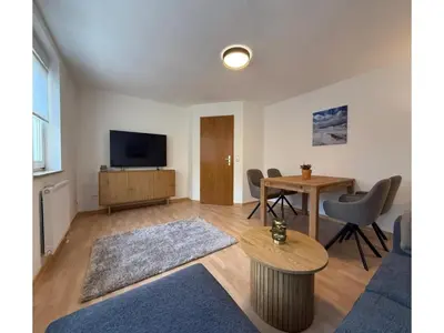 TV/Unterhaltungsangebot in der Unterkunft Moderne Ferienwohnung in Elstra