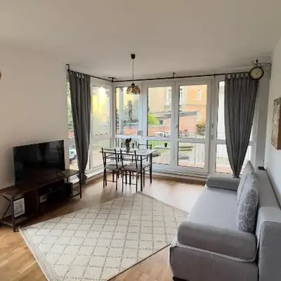 Modern 2 Room Apartment with Balcony in Dresden
