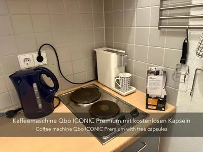 Küche/Küchenzeile in der Unterkunft Ruhige, sehr zentrale Wohnung in der Altstadt