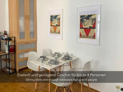 Grundriss der Unterkunft Ruhige, sehr zentrale Wohnung in der Altstadt