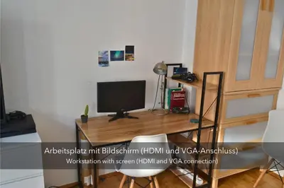 TV/Unterhaltungsangebot in der Unterkunft Ruhige, sehr zentrale Wohnung in der Altstadt