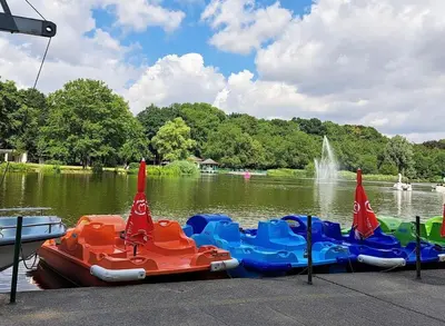 Blick auf einen Fluss in der Nähe der Ferienwohnung