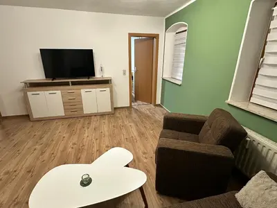 TV/Unterhaltungsangebot in der Unterkunft Apartment Wuff Altendorf