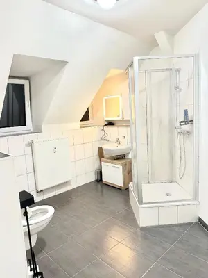 Ein Badezimmer in der Unterkunft Aparthotel