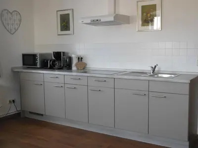 Küche/Küchenzeile in der Unterkunft Haus Niemann Ferienwohnungen