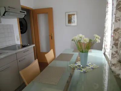 Küche/Küchenzeile in der Unterkunft Haus Niemann Ferienwohnungen