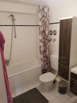 Ein Badezimmer in der Unterkunft Elegante Altbauwohnung zentral & voll ausgestattet