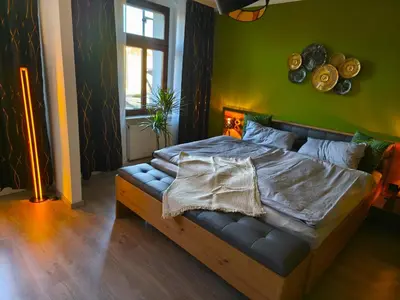 Ein Bett oder Betten in einem Zimmer der Unterkunft SilberhErz