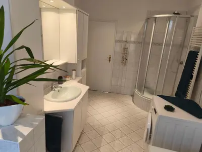 Ein Badezimmer in der Unterkunft SilberhErz