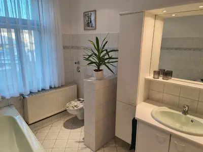 Ein Badezimmer in der Unterkunft SilberhErz