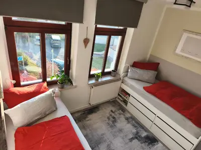 Ein Bett oder Betten in einem Zimmer der Unterkunft SilberhErz