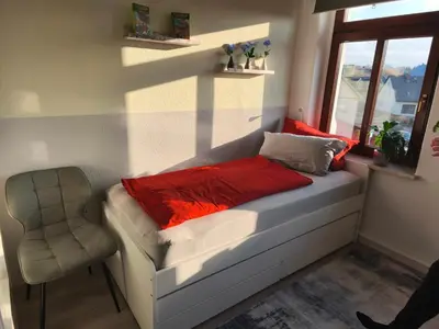 Ein Bett oder Betten in einem Zimmer der Unterkunft SilberhErz