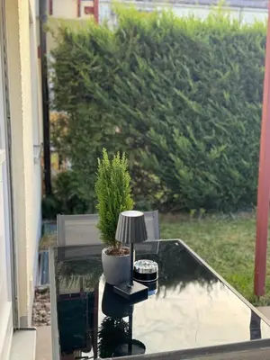 Ein Garten an der Unterkunft Modernes 2-Zi Apartment mit Terrasse und Garten