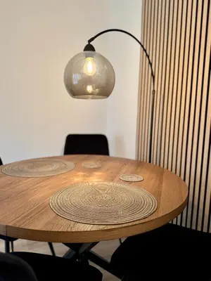 Grundriss der Unterkunft Modernes 2-Zi Apartment mit Terrasse und Garten