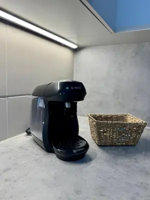 Grundriss der Unterkunft Modernes 2-Zi Apartment mit Terrasse und Garten