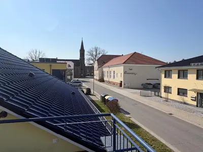 Das Gebäude in dem sich das Ferienhaus befindet