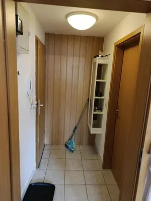 Grundriss der Unterkunft Klein, aber fast alles vorhanden, ideal für 2 Pers