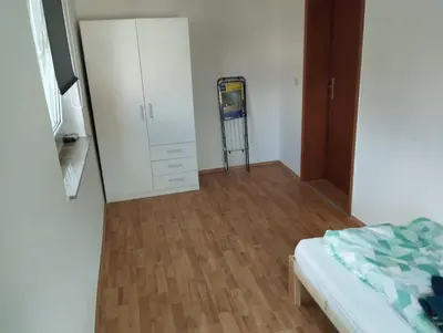 Ein Bett oder Betten in einem Zimmer der Unterkunft Monteurunterkunft, Gunstig Unterkunft