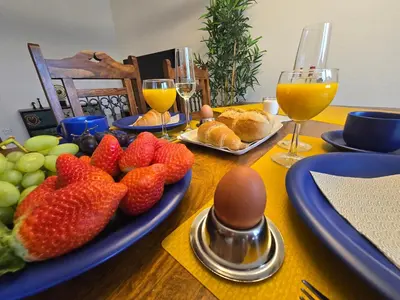 Essen in der Ferienwohnung oder in der Nähe