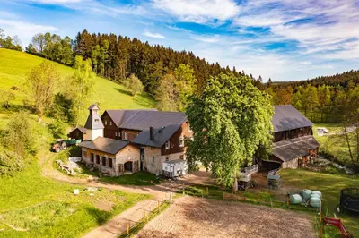Naturlandschaft in der Nähe der Ferienwohnung