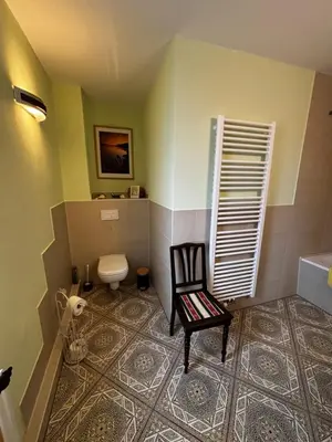 Ein Badezimmer in der Unterkunft Auszeit bei Katharina