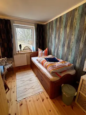Ein Bett oder Betten in einem Zimmer der Unterkunft Auszeit bei Katharina