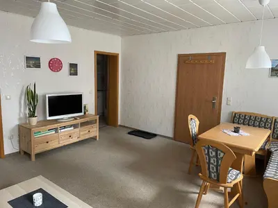 TV/Unterhaltungsangebot in der Unterkunft Ferienwohnung Furchner