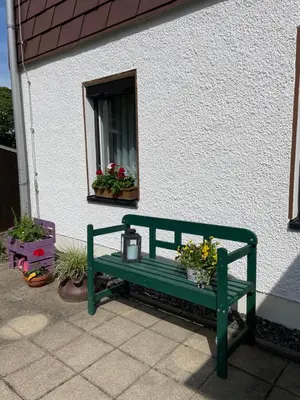 Ein Balkon oder eine Terrasse in der Unterkunft Ferienwohnung Furchner