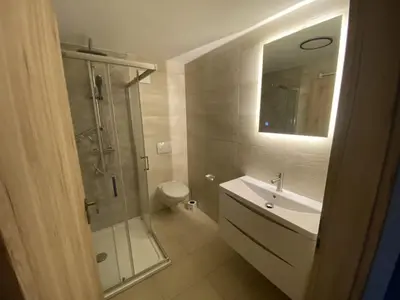 Ein Badezimmer in der Unterkunft Holiday home at the rock labyrinth
