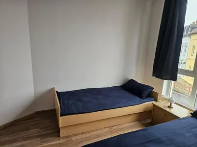 Ein Bett oder Betten in einem Zimmer der Unterkunft Döbeln ,Unterkunft für Montagen Arbeiter & Familien