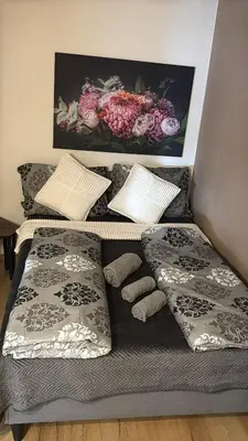 Ein Bett oder Betten in einem Zimmer der Unterkunft 2 Soul Appart