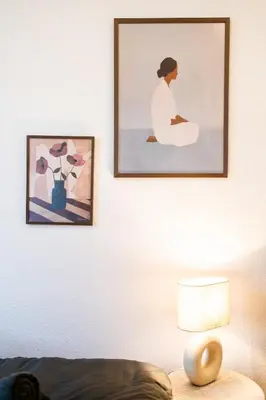 Grundriss der Unterkunft City Apartment Dresden 2 bis 4 Personen, WLAN, TV