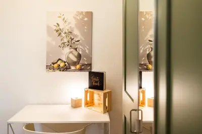 Grundriss der Unterkunft City Apartment Dresden 2 bis 4 Personen, WLAN, TV