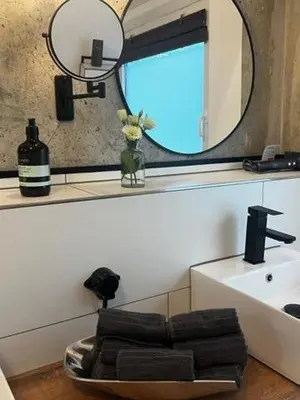 Grundriss der Unterkunft carotel -zum bunten Hund- apartment complete