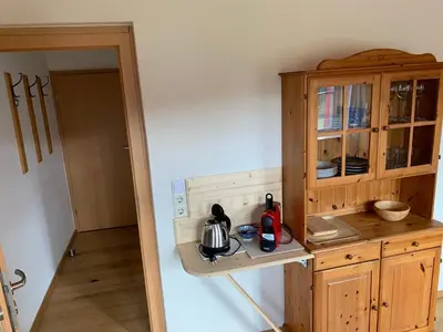 Küche/Küchenzeile in der Unterkunft Haus Waldeck