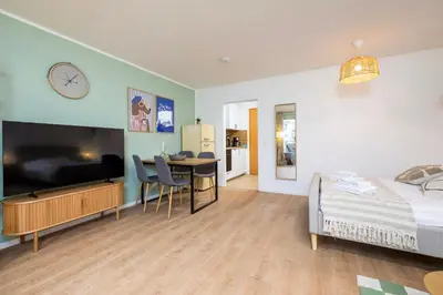 TV/Unterhaltungsangebot in der Unterkunft Staytime - Mira Suite I TOP Location I Balcony