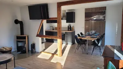 TV/Unterhaltungsangebot in der Unterkunft Ferienappartement Talblick
