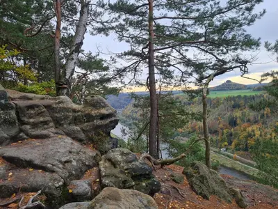 Naturlandschaft in der Nähe der Ferienwohnung