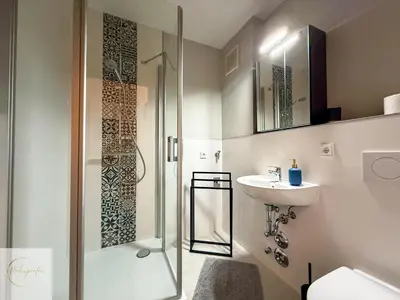 Ein Badezimmer in der Unterkunft Cozy Apartment Old Town Elli42