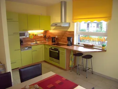 Küche/Küchenzeile in der Unterkunft Holiday apartment with 1 bedroom