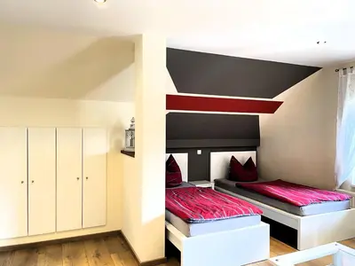 Ein Bett oder Betten in einem Zimmer der Unterkunft Zimmer & Ferienwohnung Steuer