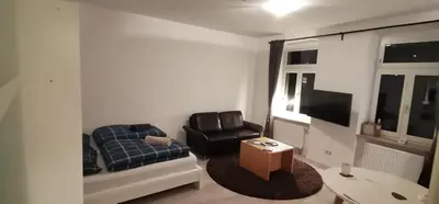 TV/Unterhaltungsangebot in der Unterkunft Central Apartments Chemnitz KASSBERG