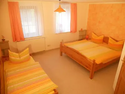 Ein Bett oder Betten in einem Zimmer der Unterkunft Holiday apartment with 1 bedroom